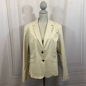 NY&Co Stretch Beige Jacket/Blazer - Size 18